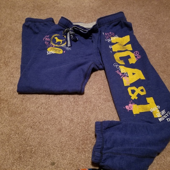 PINK NC A&T Sweats - Picture 1 of 1